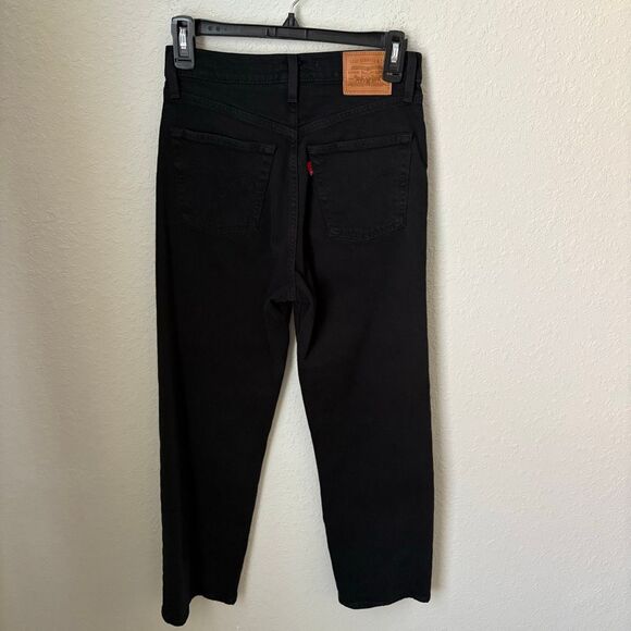 Levi’s Ribcage Straight Ankle Jeans Size 26 - Picture 6 of 9